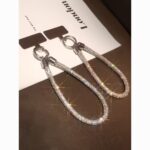 Sparkling Rhinestone Wrist Strap Keychain image 1